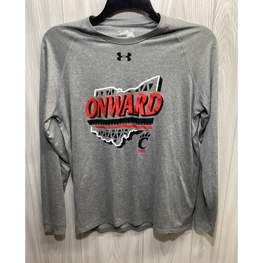 UNDER ARMOUR Women's‎ (Size M) Long Sleeve Crew Neck Shirt Ohio Bearcats